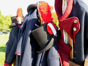 VIII Festa Reviu els Setges Napole&ograve;nics de Girona. Campament al Parc de les Ribes del Ter