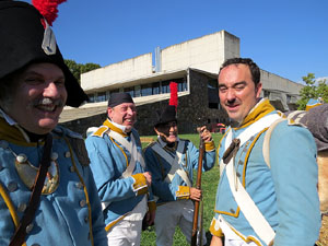 VIII Festa Reviu els Setges Napole&ograve;nics de Girona. Campament al Parc de les Ribes del Ter
