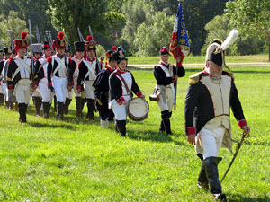 VIII Festa Reviu els Setges Napole&ograve;nics de Girona. Campament al Parc de les Ribes del Ter