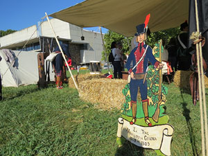 VIII Festa Reviu els Setges Napole&ograve;nics de Girona. Campament al Parc de les Ribes del Ter