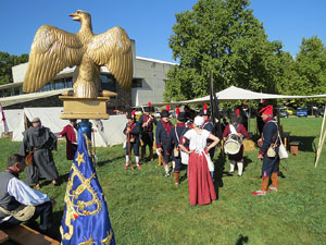 VIII Festa Reviu els Setges Napole&ograve;nics de Girona. Campament al Parc de les Ribes del Ter