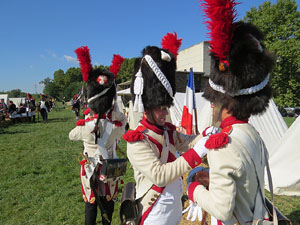 VIII Festa Reviu els Setges Napole&ograve;nics de Girona. Campament al Parc de les Ribes del Ter