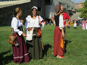 VIII Festa Reviu els Setges Napole&ograve;nics de Girona. Campament al Parc de les Ribes del Ter
