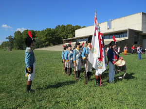 VIII Festa Reviu els Setges Napole&ograve;nics de Girona. Campament al Parc de les Ribes del Ter