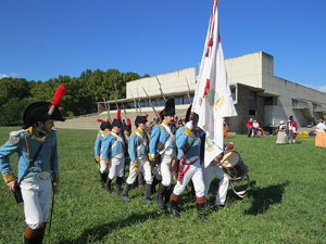 VIII Festa Reviu els Setges Napole&ograve;nics de Girona. Campament al Parc de les Ribes del Ter