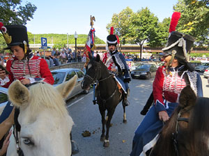 VIII Festa Reviu els Setges Napole&ograve;nics de Girona. Desfilada pels carrers del Barri Vell