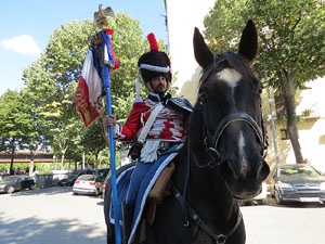 VIII Festa Reviu els Setges Napole&ograve;nics de Girona. Desfilada pels carrers del Barri Vell