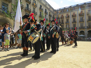 VIII Festa Reviu els Setges Napole&ograve;nics de Girona. Presentaci&oacute; dels grups de recreaci&oacute;