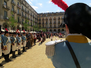 VIII Festa Reviu els Setges Napole&ograve;nics de Girona. Presentaci&oacute; dels grups de recreaci&oacute;