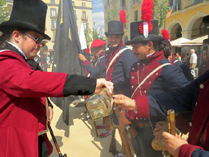 VIII Festa Reviu els Setges Napole&ograve;nics de Girona. Presentaci&oacute; dels grups de recreaci&oacute;