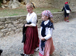 VIII Festa Reviu els Setges Napole&ograve;nics de Girona. Escena 2. Portal de Sant Crist&ograve;fol