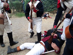 VIII Festa Reviu els Setges Napole&ograve;nics de Girona. Escena 3. Torre Gironella