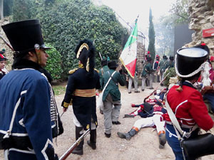VIII Festa Reviu els Setges Napole&ograve;nics de Girona. Escena 3. Torre Gironella