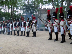 VIII Festa Reviu els Setges Napole&ograve;nics de Girona. Escena 4. Jardins dels Alemanys