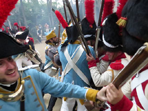 VIII Festa Reviu els Setges Napole&ograve;nics de Girona. Escena 4. Jardins dels Alemanys