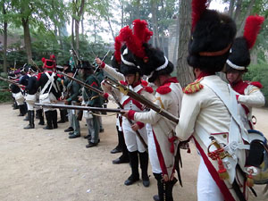 VIII Festa Reviu els Setges Napole&ograve;nics de Girona. Escena 4. Jardins dels Alemanys