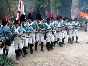 VIII Festa Reviu els Setges Napole&ograve;nics de Girona. Escena 4. Jardins dels Alemanys