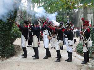 VIII Festa Reviu els Setges Napole&ograve;nics de Girona. Escena 4. Jardins dels Alemanys