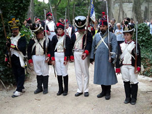 VIII Festa Reviu els Setges Napole&ograve;nics de Girona. Escena 4. Jardins dels Alemanys