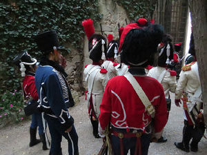 VIII Festa Reviu els Setges Napole&ograve;nics de Girona. Escena 4. Jardins dels Alemanys