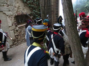 VIII Festa Reviu els Setges Napole&ograve;nics de Girona. Escena 4. Jardins dels Alemanys