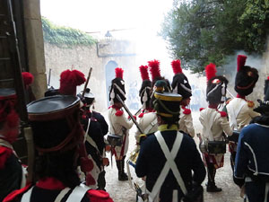 VIII Festa Reviu els Setges Napole&ograve;nics de Girona. Escena 4. Jardins dels Alemanys