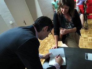 Presentació del llibre Frontera límite, de Santi Corella i Matías Crowder