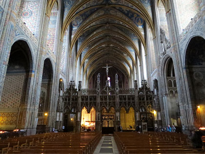 Nau principal de la Catedral de Santa Cecília