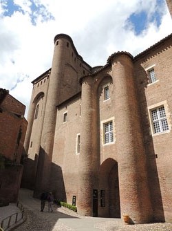 Entrada al Palau de la Berbie, seu del Museu Toulouse-Lautrec