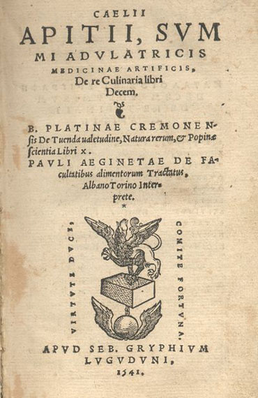 De re culinaria, d'Apici