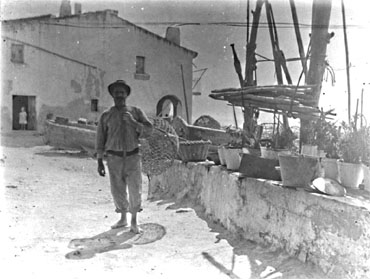 Platja de'n Calau, Can Gelpí al fons