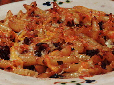 Els macarrons, al plat