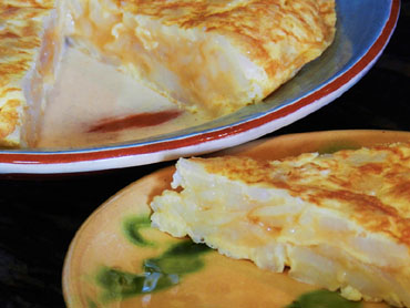 La truita de patates feta
