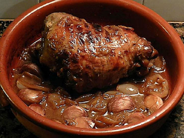 Cuixa de xai rostida