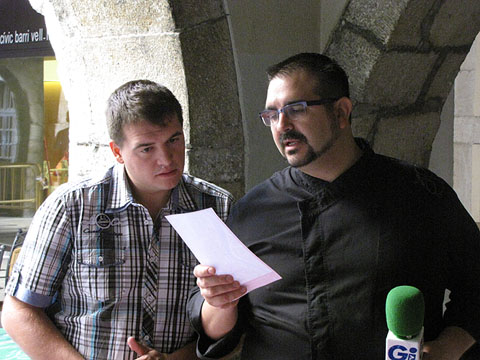 Presentaci&oacute; de la 5a. Jornada de Cuina al carrer Cort Reial i rodalia