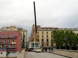 Desmuntatge de l'espai gastron&ograve;mic El Vol