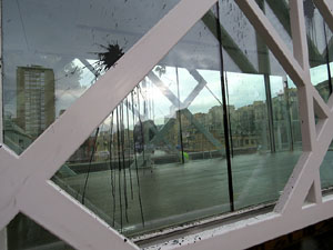 Desmuntatge de l'espai gastron&ograve;mic El Vol