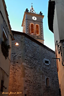 Carrer del casc antic de Bescanó. 2019