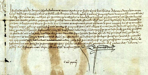 27/4/1426. Alfons IV al governador i batlle general del Principat de Catalunya, al veguer i sotsveguer de Girona. Els mana que no es procedeixi a la construcció del pont nou a Bescanó en els propers vint dies, durant els quals les parròquies de la vegueria han de presentar la llicència que diuen que tenen