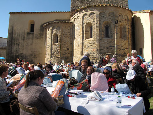 Absis l'església Vella romànica de Sant Gregori