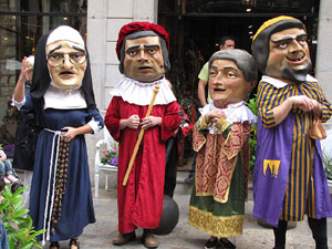 50 anys dels capgrossos de Girona