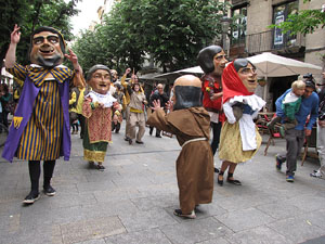 50 anys dels capgrossos de Girona