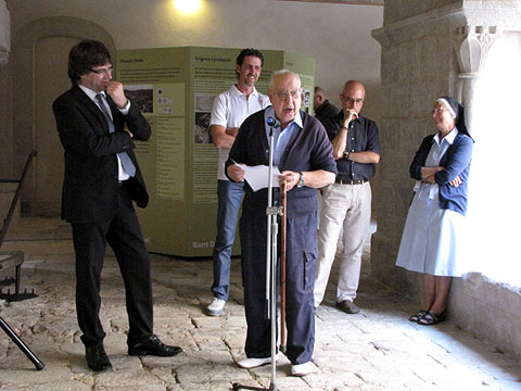 Inauguració de l'Exposició 50 anys de l'annexió dels antics municipis