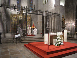 Aniversari de la proclamaci&oacute; del t&iacute;tol de bas&iacute;lica a l'esgl&eacute;sia de Sant Feliu de Girona
