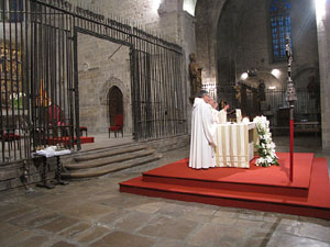 Aniversari de la proclamació del títol de basílica a l'església de Sant Feliu de Girona