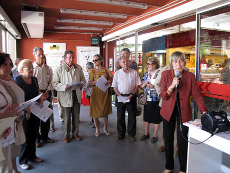 Espriu al Mercat del Lleó