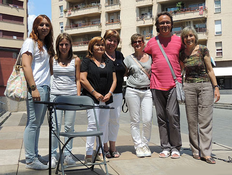 Dolors Reig, Llu&iacute;s Lucero i les dinamitzadores dels tallers