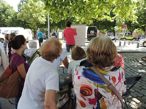 Espriu al Mercat del Lle&oacute; de Girona