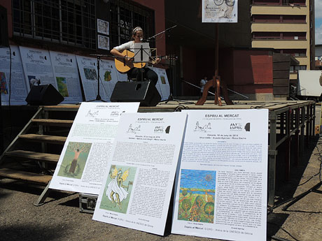 Espriu al Mercat del Lleó