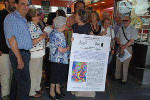 Espriu al Mercat del Lleó de Girona